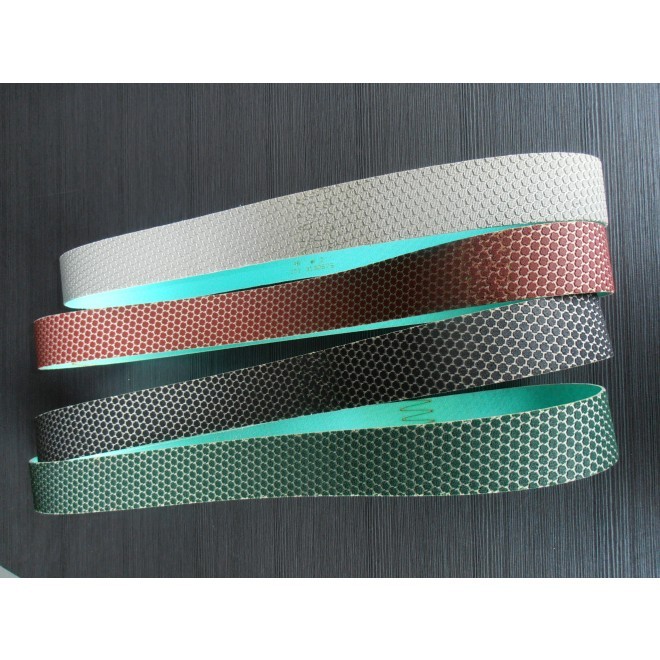 Diamond sanding belts top